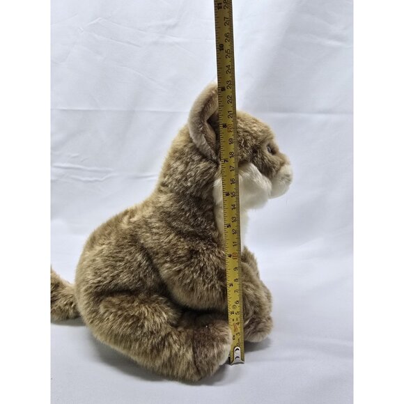 World Wildlife Fund WWF Plush Wildcat  Realistic Looking Stuffed Animal Toy - Picture 11 of 13